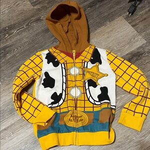 Disney Woody Hoodie - Yellow and Brown